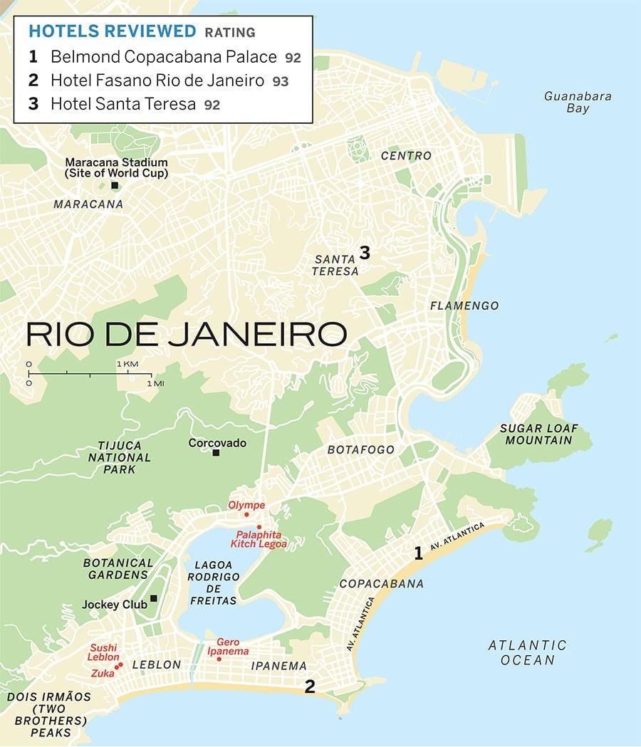 Рио де haneiro хотели