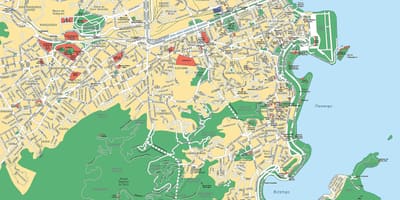 Рио де Жанеиро во мапата