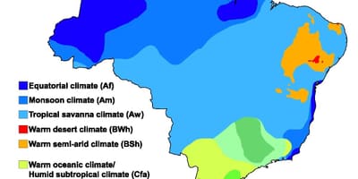 Карта на Рио де Жанеиро временските 