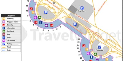 Рио де Жанеиро свирка аеродром мапа