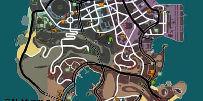 Карта на Рио gangstar